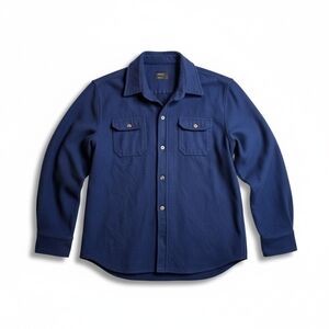 Jiberish 100% Wool Denim Shirt Jacket | Denver Heritage Tech